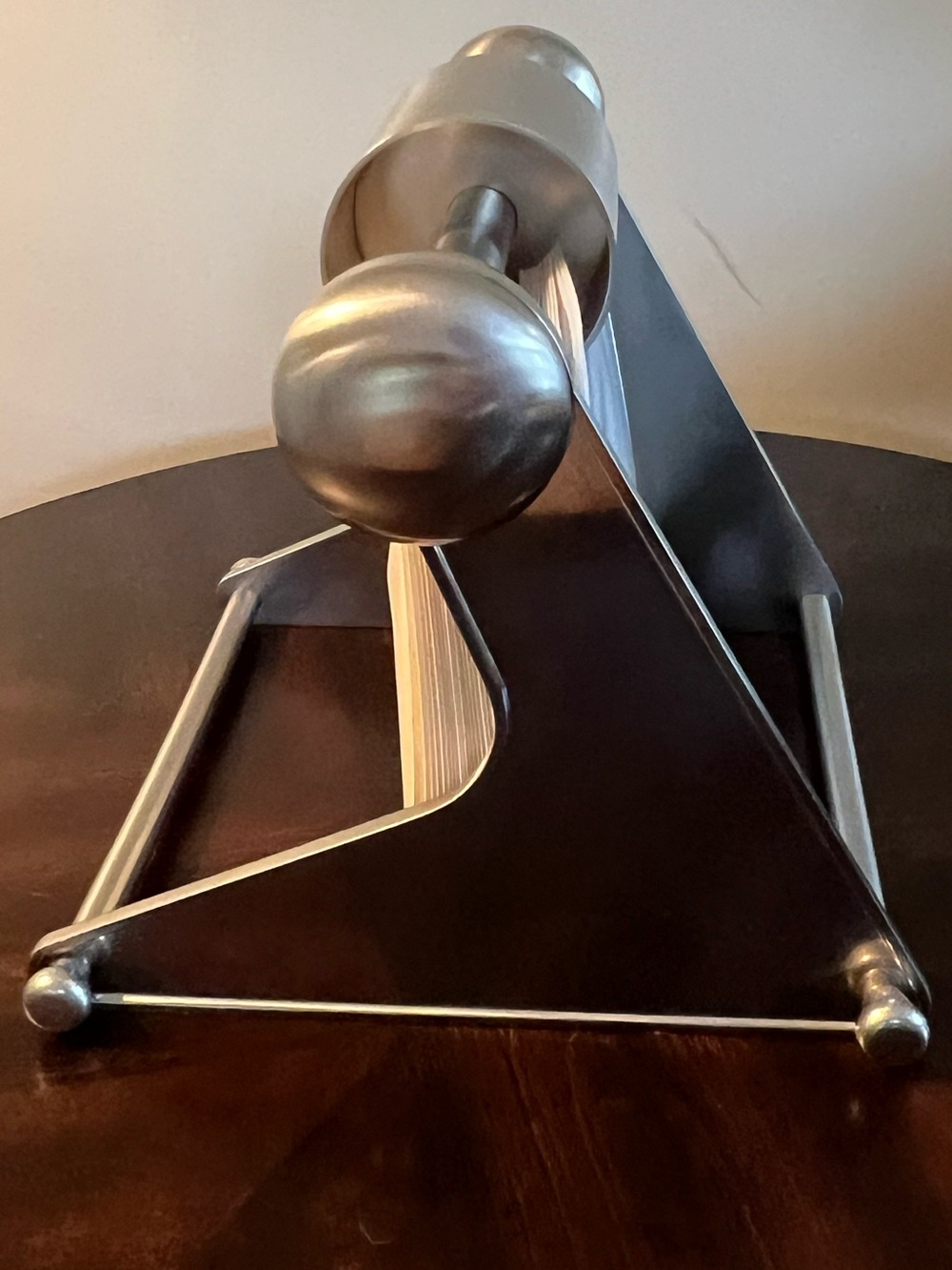 Pottery Barn Brushed Stainless Steel 4x6 Photo Folio Rolodex | Vintage - Picture 4 of 8